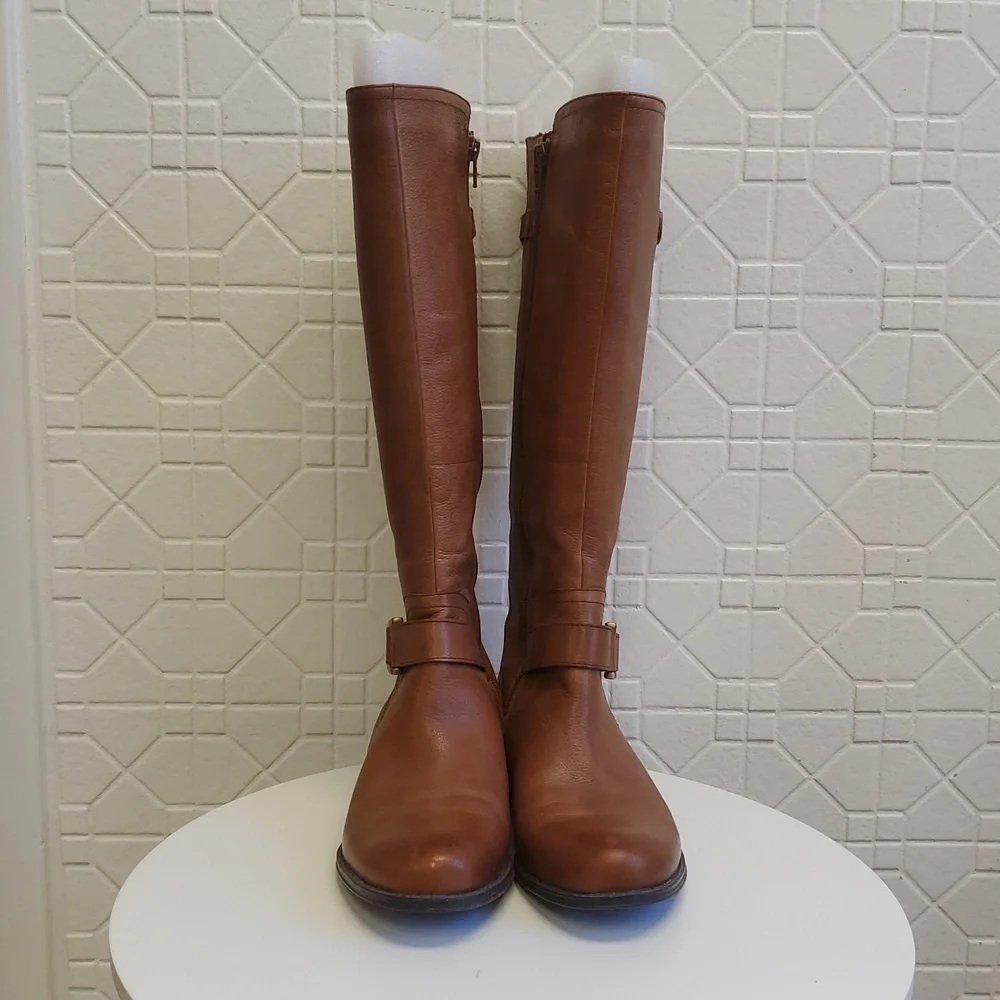 Naturalizer Brown Tall Riding Boots
